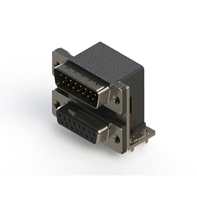663-015-264-035 CONN D-SUB PLUG/RCPT 15P RA SLDR