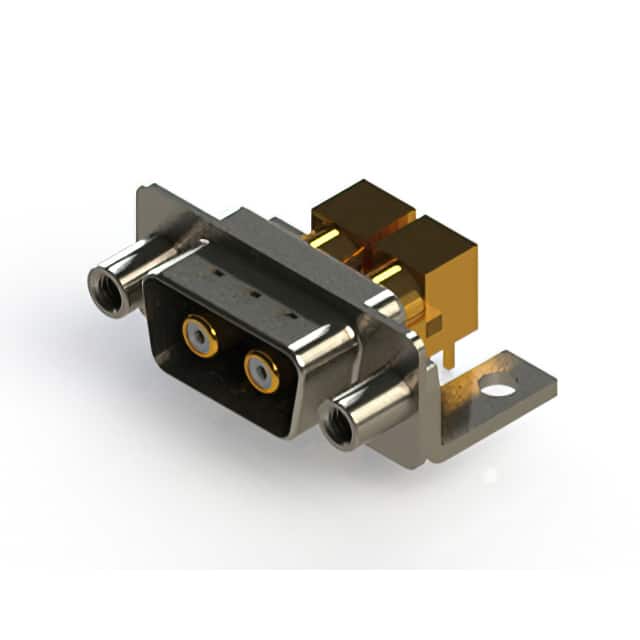 629-2W2-240-7TE CONN D-SUB PLUG 2POS R/A SLDR