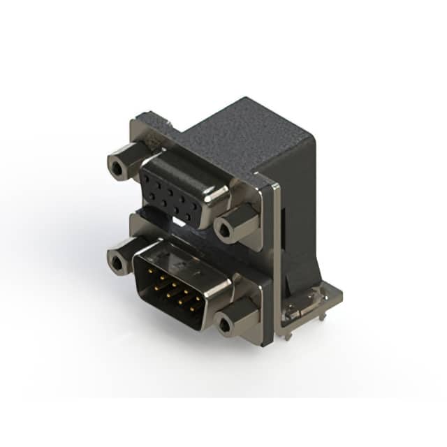 664-009-264-036 664 SERIES RIGHT ANGLE DUAL D-SU