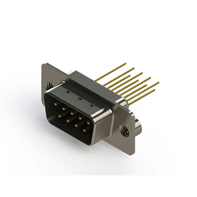 627-M09-223-BT2 CONN D-SUB PLUG 9POS VERT SLDR