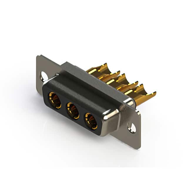 628-3W3-222-4T1 CONN D-SUB RCPT 3POS SLDR CUP