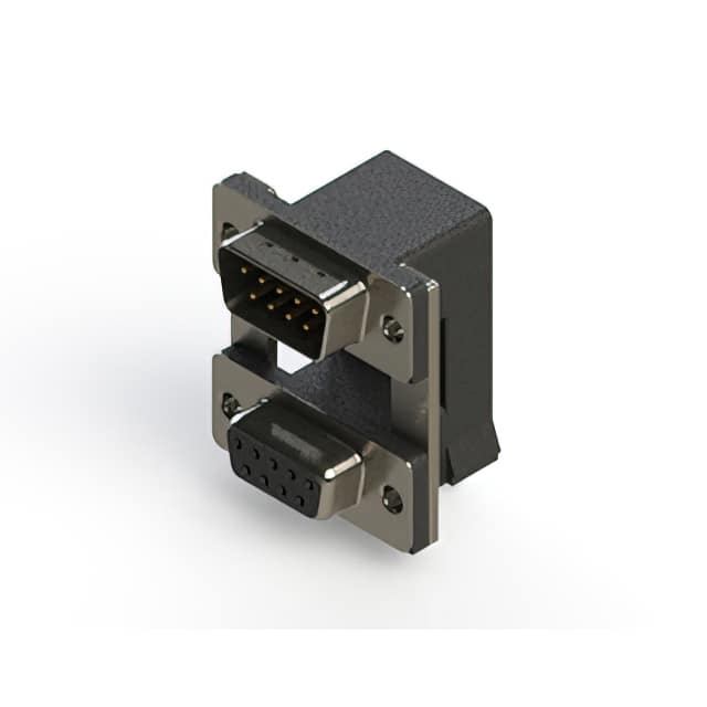 663-009-364-00A CONN D-SUB PLUG/RCPT 9P R/A SLDR
