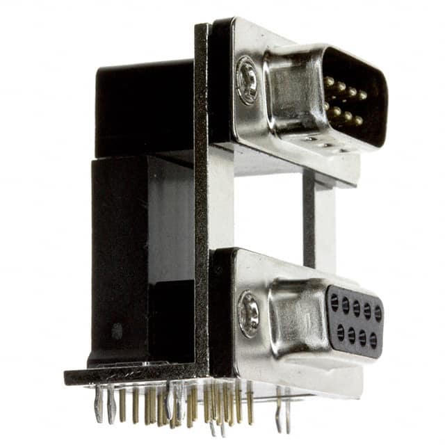 179-009-413R491 CONN D-SUB PLUG/RCPT 9P R/A SLDR