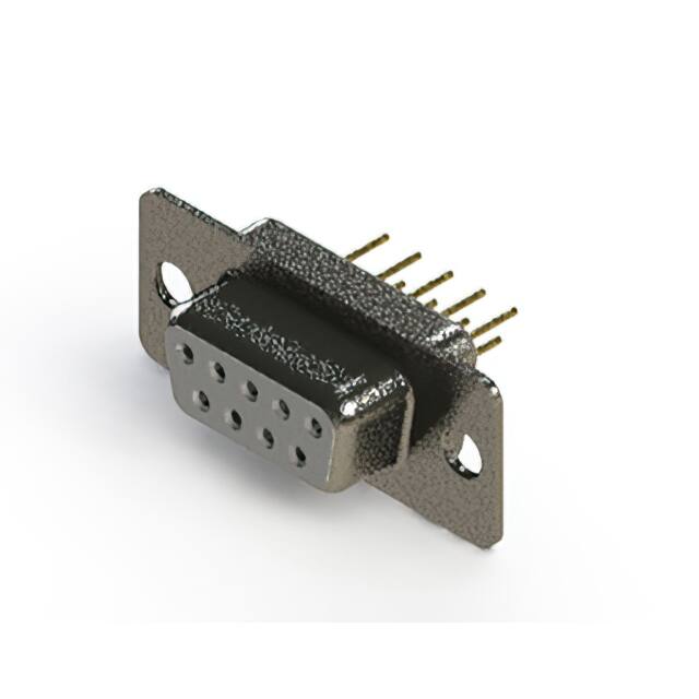 628-M09-321-WT1 628M SERIES VERTICAL D-SUB RECEP