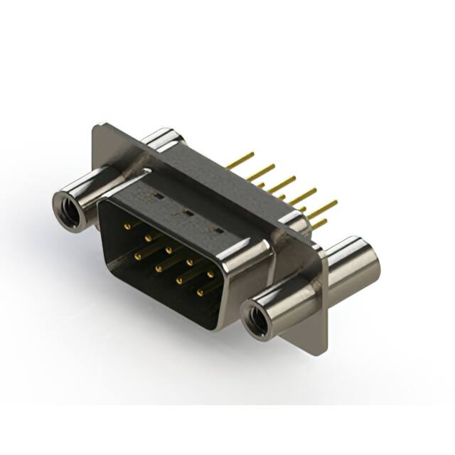 627-M09-320-GT4 627M SERIES VERTICAL D-SUB PLUG