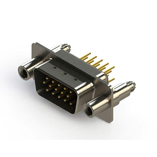637-M15-630-BN6 637M SERIES VERTICAL D-SUB PLUG