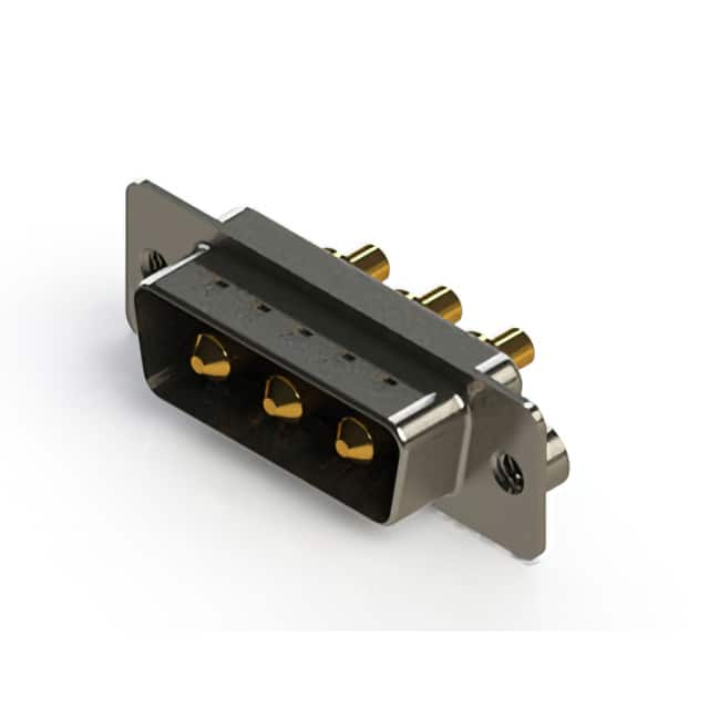 627-3W3-224-2TA CONN D-SUB PLUG 3P PNL MNT SLDR