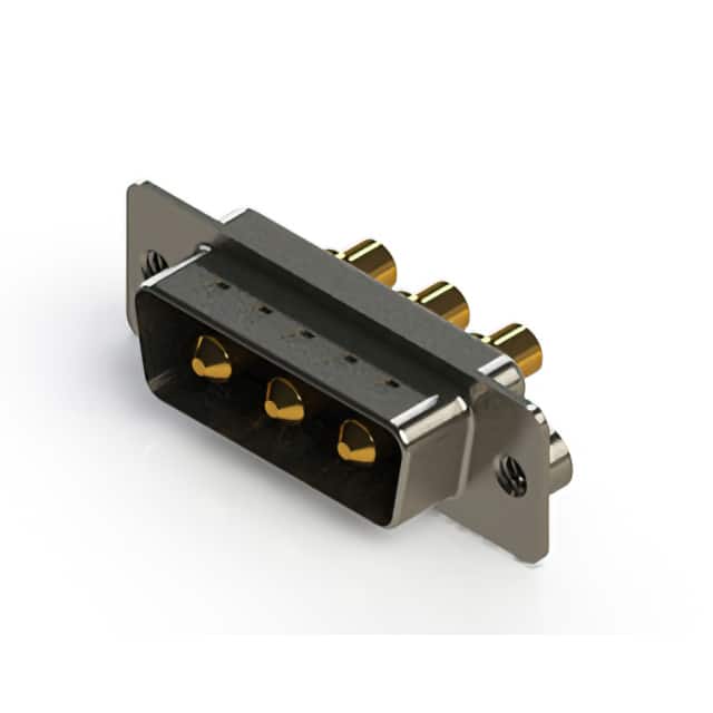 627-3W3-224-4T2 CONN D-SUB PLUG 3P PNL MNT SLDR