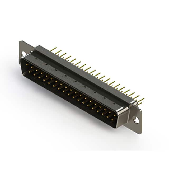 627-M37-220-BN1 627M SERIES VERTICAL D-SUB PLUG