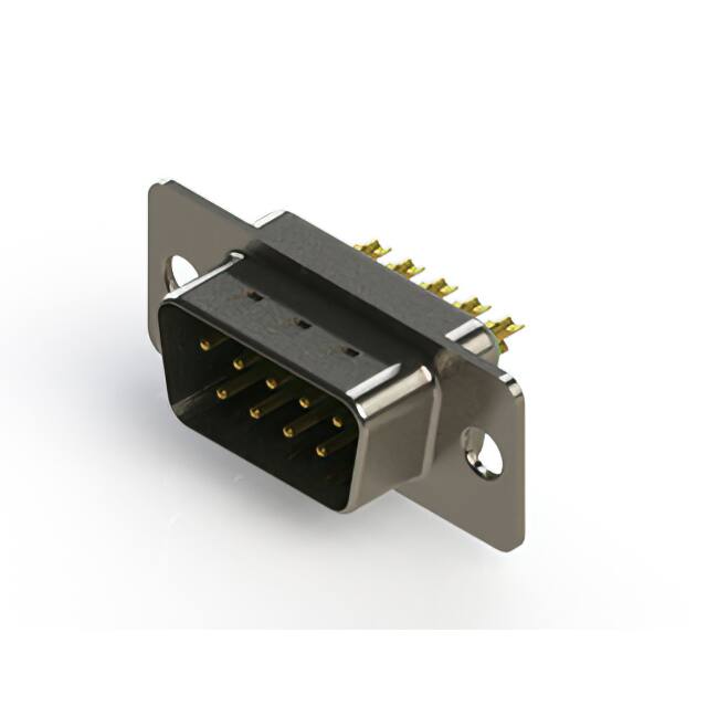627-M09-322-GN1 627M SERIES VERTICAL D-SUB PLUG