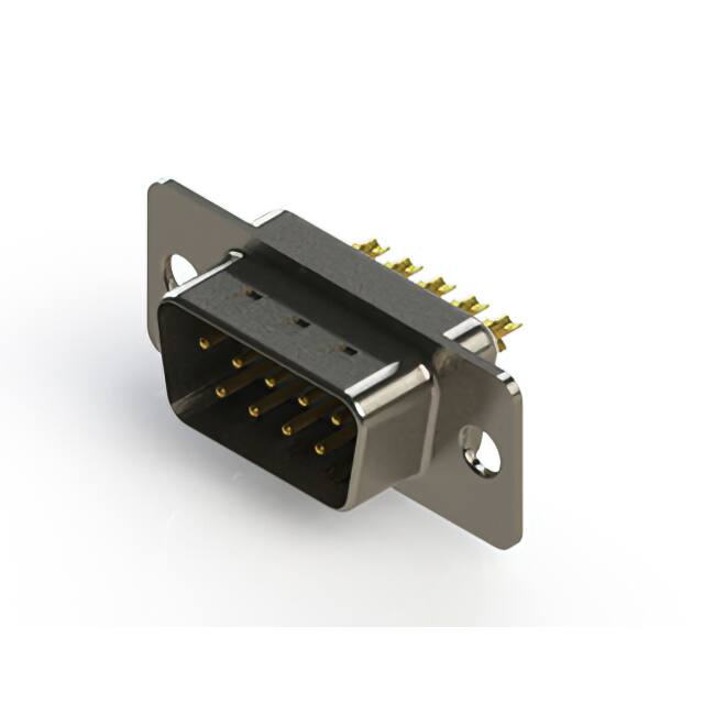627-M09-322-WN1 627M SERIES VERTICAL D-SUB PLUG