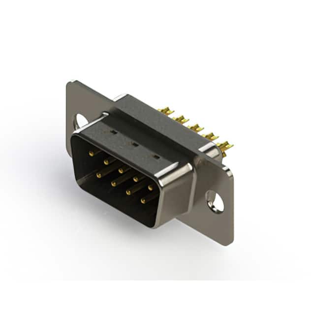 627-M09-322-BT1 627M SERIES VERTICAL D-SUB PLUG