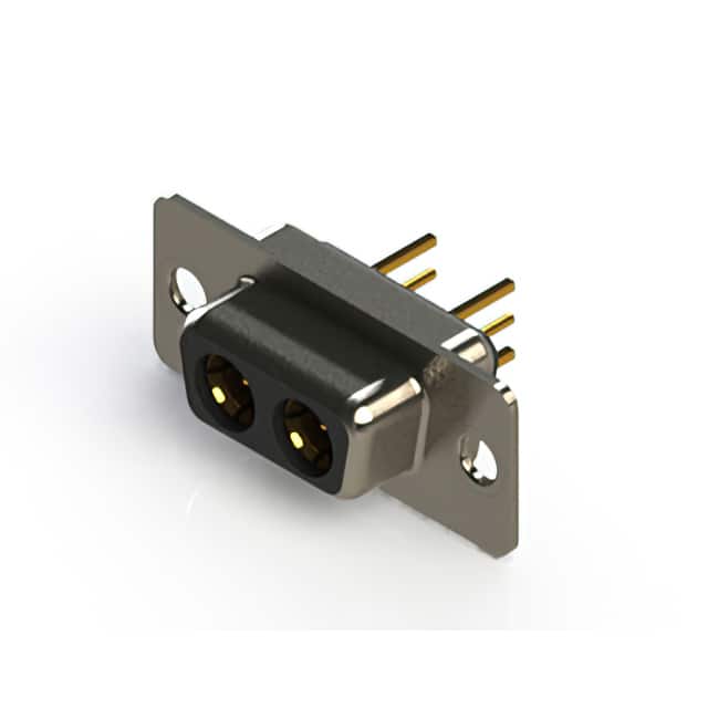 628-2W2-224-7T1 CONN D-SUB RCPT 2POS VERT SLDR