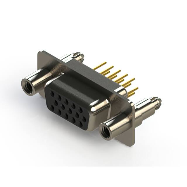 638-M15-330-BT6 638M SERIES VERTICAL D-SUB RECEP
