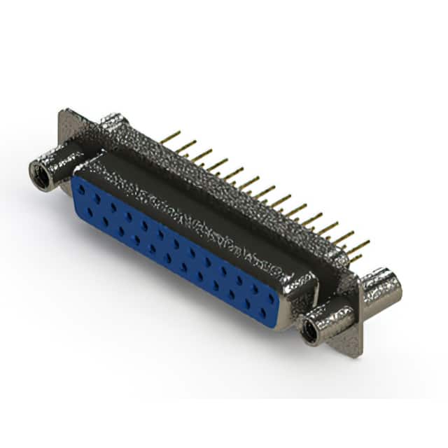 628-M25-221-LT4 628M SERIES VERTICAL D-SUB RECEP