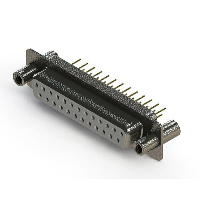 628-M25-221-WT4 628M SERIES VERTICAL D-SUB RECEP