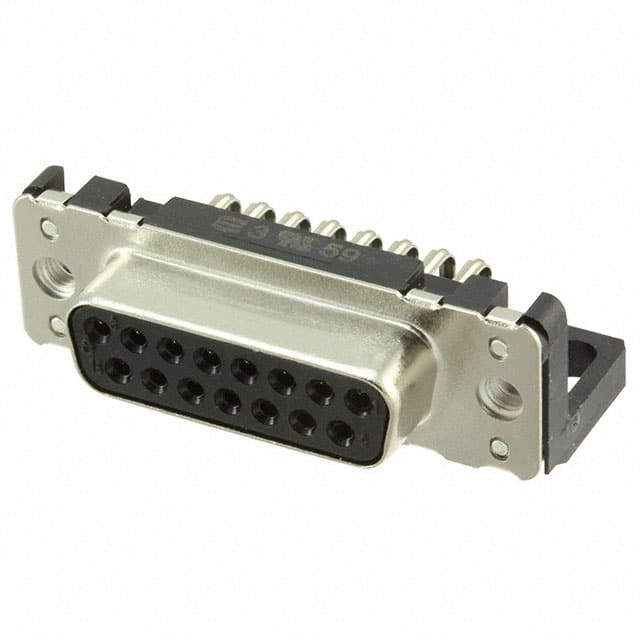 09662525612 CONN D-SUB RCPT 15POS R/A SLDR
