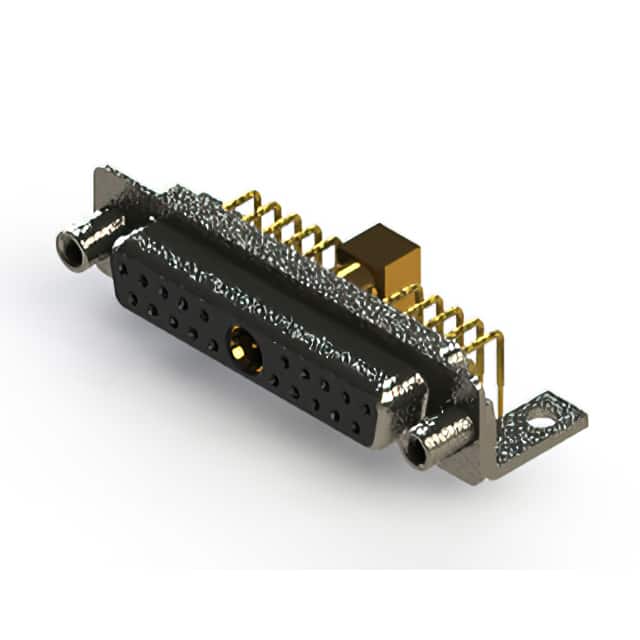 630-21W1240-7TE CONN D-SUB RCPT 21POS R/A SLDR