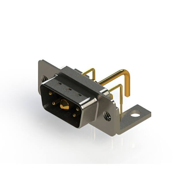 629-5W1-250-1N4 CONN D-SUB PLUG 5POS R/A SLDR