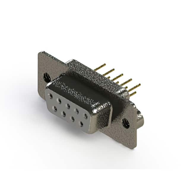 628-M09-321-WT2 628M SERIES VERTICAL D-SUB RECEP