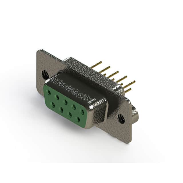 628-M09-321-GT2 628M SERIES VERTICAL D-SUB RECEP