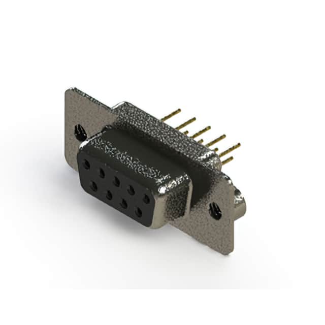 628-M09-321-BN2 628M SERIES VERTICAL D-SUB RECEP