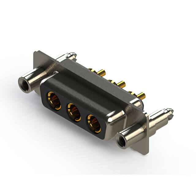 628-3W3-224-1NE CONN D-SUB RCPT 3POS VERT SLDR
