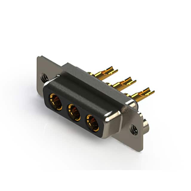 628-3W3-222-1T2 CONN D-SUB RCPT 3POS SLDR CUP