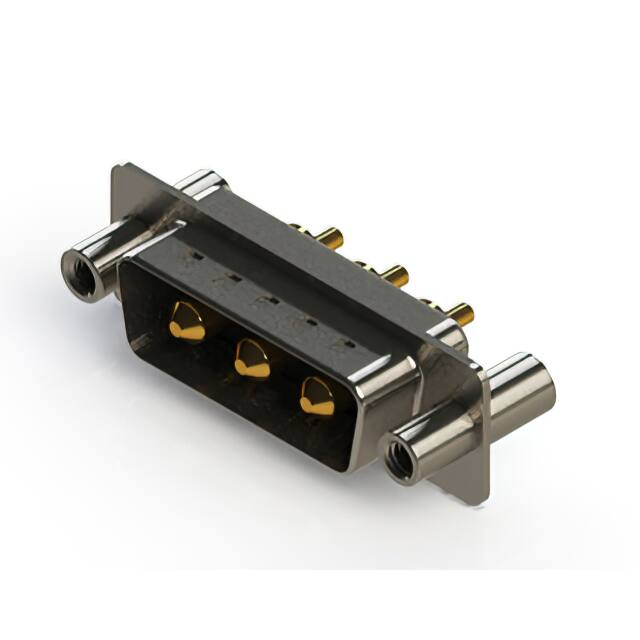 627-3W3-224-1TC CONN D-SUB PLUG 3P PNL MNT SLDR