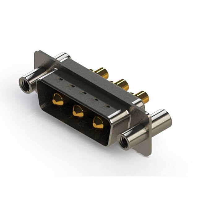 627-3W3-224-3T4 CONN D-SUB PLUG 3P PNL MNT SLDR