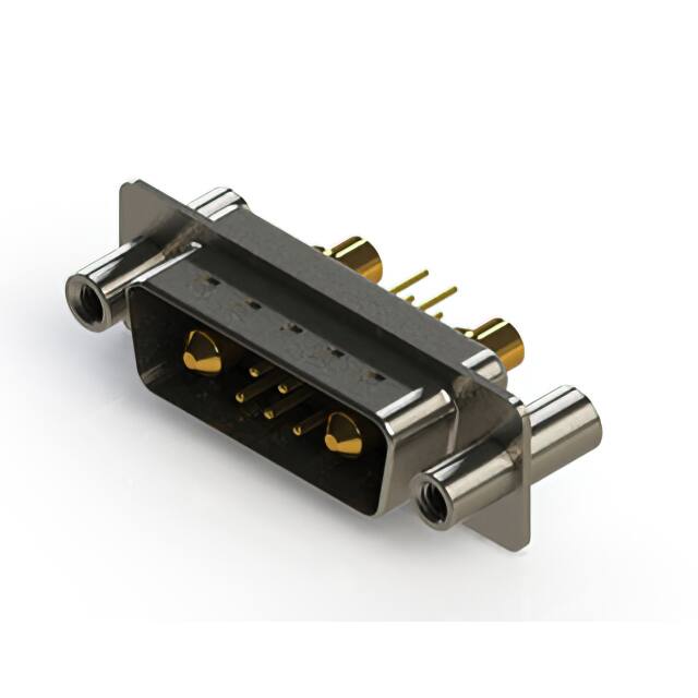 627-7W2-224-4TC CONN D-SUB PLUG 7P PNL MNT SLDR