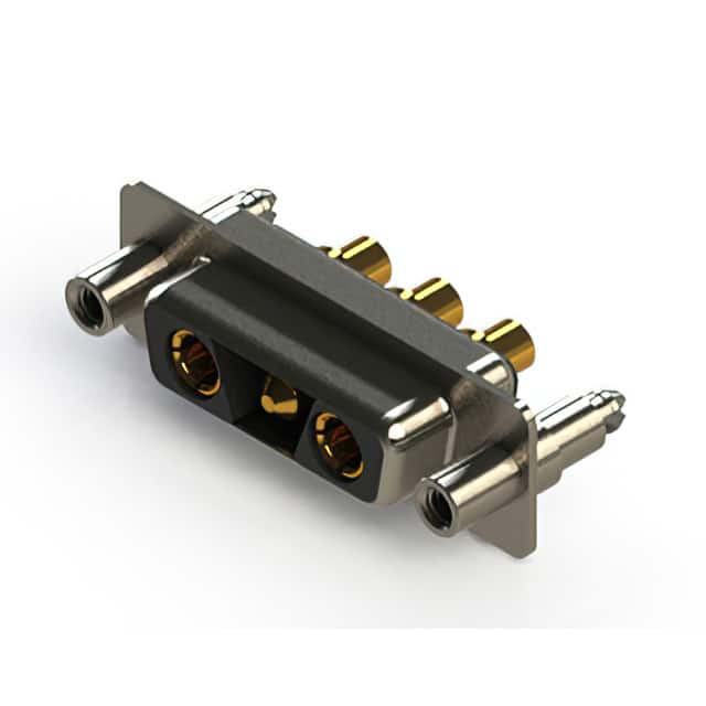 628-3WK3224-4N6 CONN D-SUB RCPT 3POS VERT SLDR