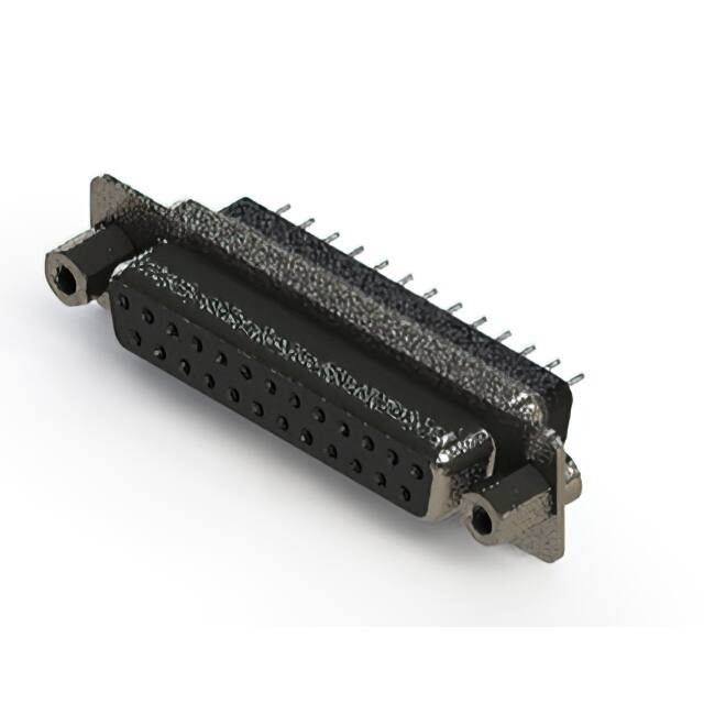 628-025-228-043 CONN D SUB RCPT 25POS VERT METAL