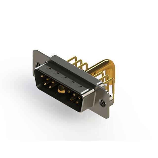 629-11W1250-4NA CONN D-SUB PLUG 11POS R/A SLDR