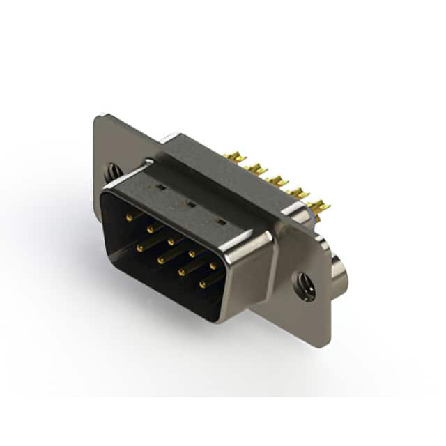 627-M09-322-LT2 627M SERIES VERTICAL D-SUB PLUG