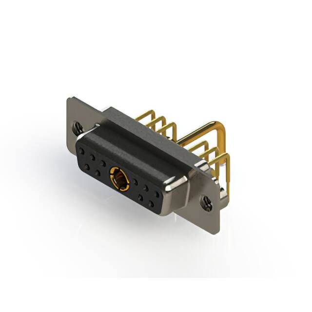 630-11W1250-1NA CONN D-SUB RCPT 11POS R/A SLDR