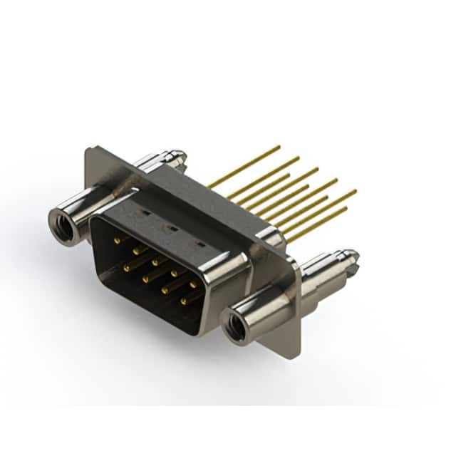 627-M09-223-BT6 CONN D-SUB PLUG 9POS VERT SLDR