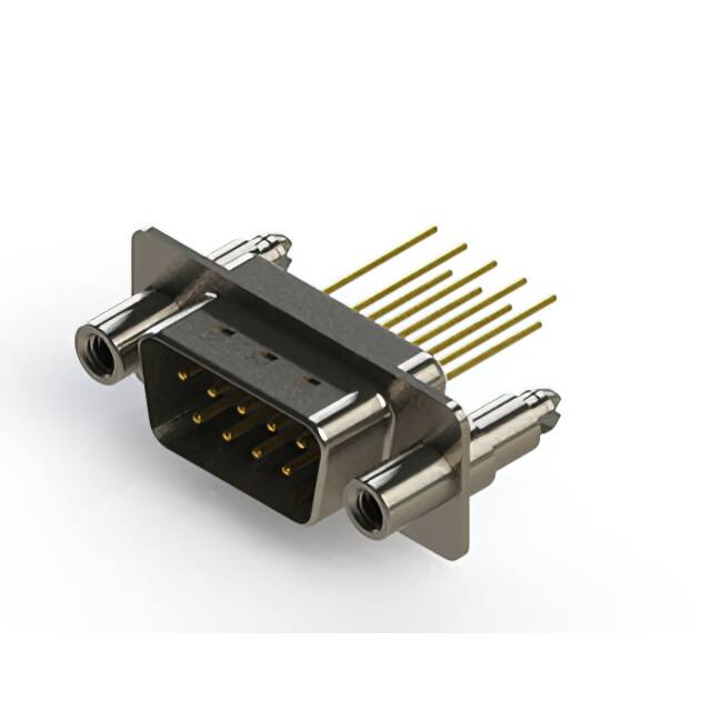 627-M09-223-WN6 CONN D-SUB PLUG 9POS VERT SLDR