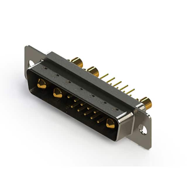627-13W3224-4T1 CONN D-SUB PLUG 13POS VERT SLDR