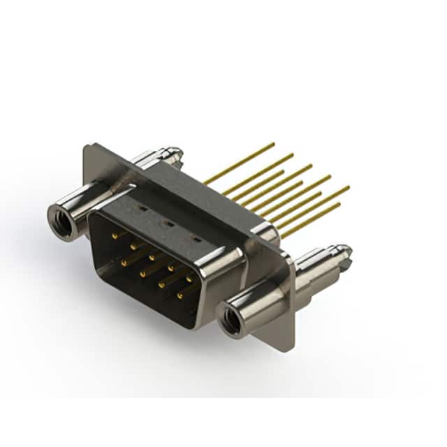 627-M09-223-WT6 CONN D-SUB PLUG 9POS VERT SLDR