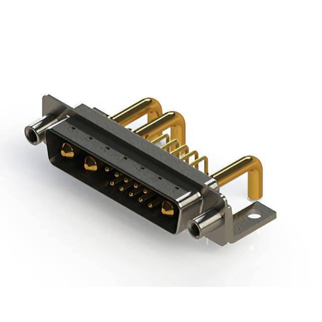 629-13W3250-3T6 CONN D-SUB PLUG 13POS R/A SLDR