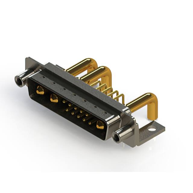 629-13W3250-4TE CONN D-SUB PLUG 13POS R/A SLDR