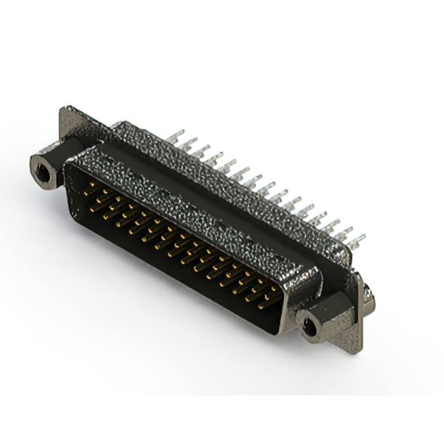 637-044-630-043 CONN D-SUB PLUG 44POS VERT T/H