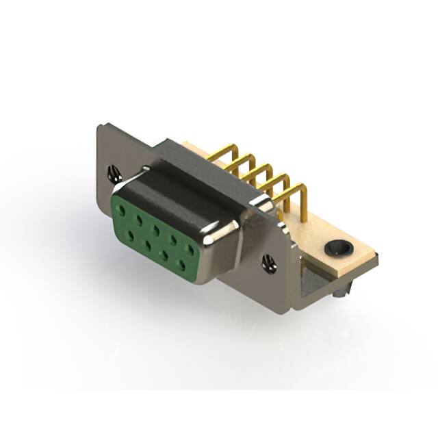 630-M09-640-GN3 630M SERIES RIGHT ANGLE D-SUB