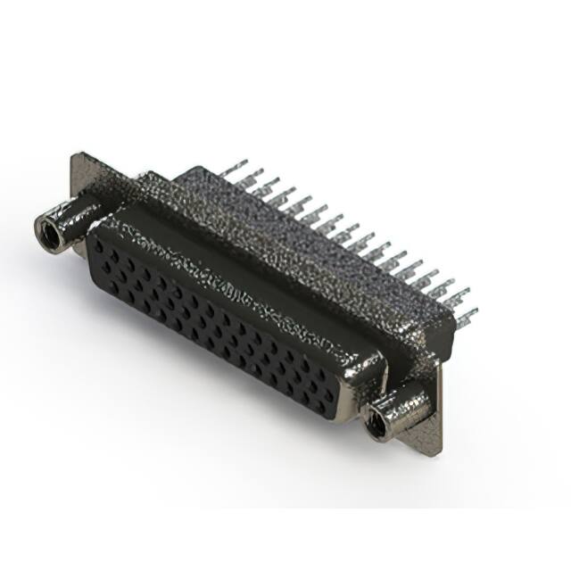 638-044-231-258 CONN D-SUB HD RCPT 44P VERT SLDR