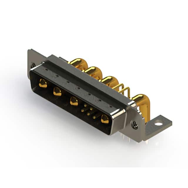 629-9W4-240-4TC CONN D-SUB PLUG 9POS R/A SLDR