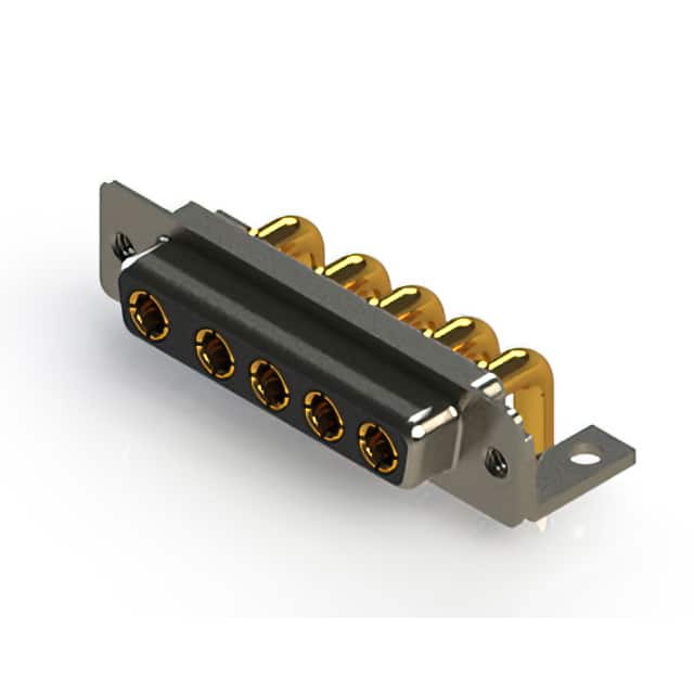 630-5W5-240-4T4 CONN D-SUB RCPT 5POS R/A SLDR