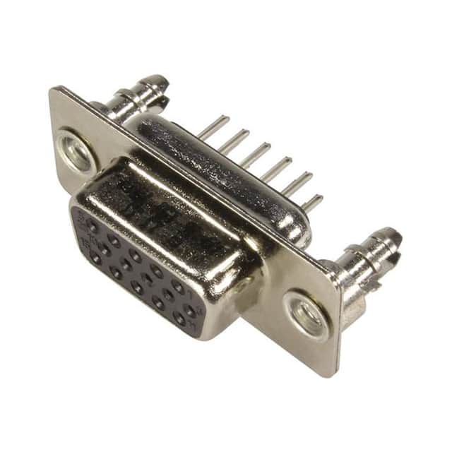 09563515512 CONN D-SUB HD RCPT 44P VERT SLDR