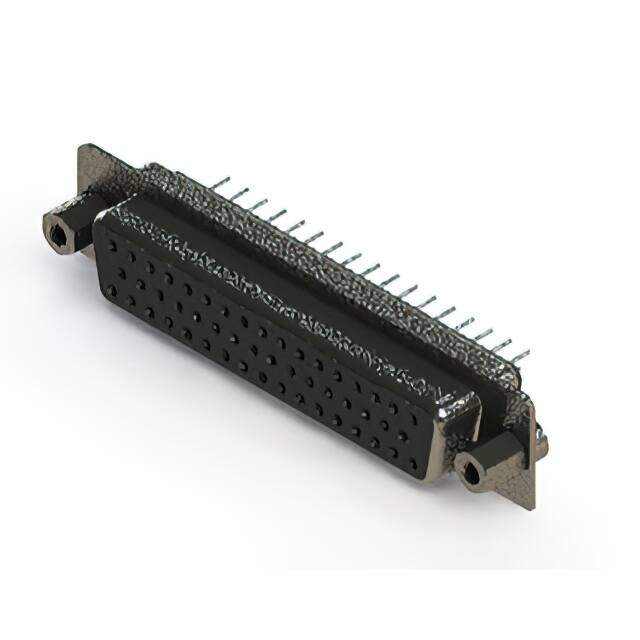 628-050-620-043 CONN D SUB RCPT 50POS VERT METAL