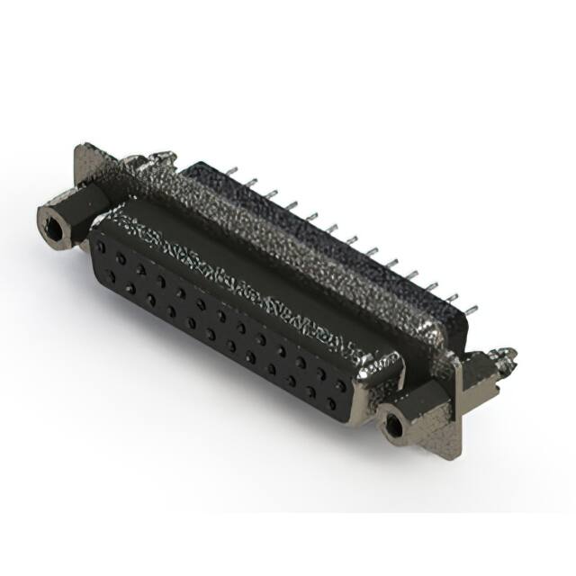 628-025-228-047 CONN D SUB RCPT 25POS VERT METAL